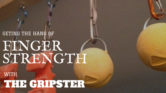 Getting The Hang of Finger Strength with The Gripster – Garage Gym